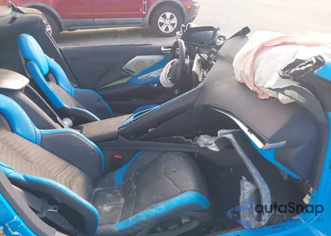 2021 Chevrolet Corvette Stingray Rwd 3Lt из США, поврежденный, VIN 1G1YC2D42M5117549